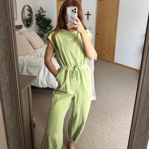Green Sleeveless Jumpsuit (FP inspired)